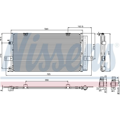 94652 Kondensator, Klimaanlage
