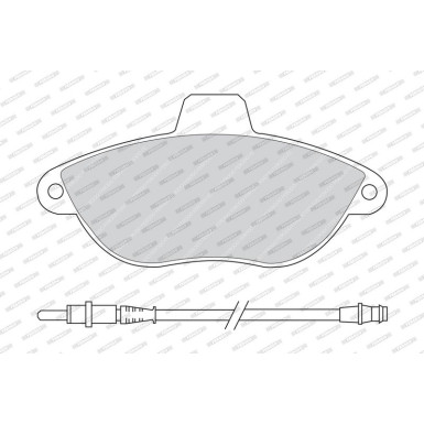 FVR1002 Bremsbelagsatz, Scheibenbremse PREMIER ECO FRICTION