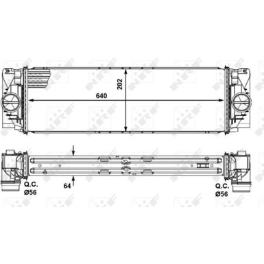 30505 Ladeluftkühler 30505 Ladeluftkühler