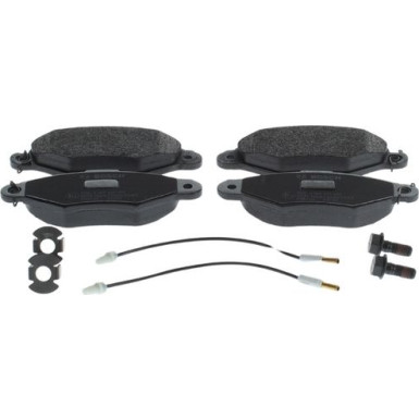 BOSCH | Bremsbelagsatz, Scheibenbremse | 0 986 424 455