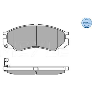 Meyle | Bremsbelagsatz, Scheibenbremse | 025 232 9015/W