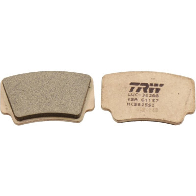 TRW | Bremsbelagsatz, Scheibenbremse | MCB825SI