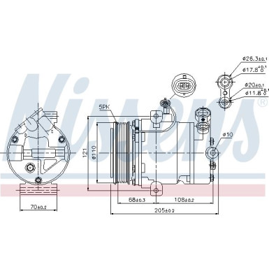 89197 Kompressor, Klimaanlage ** FIRST FIT ** 89197 Kompressor, Klimaanlage ** FIRST FIT **