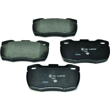 Hella Pagid | Bremsbelagsatz, Scheibenbremse | 8DB 355 012-871