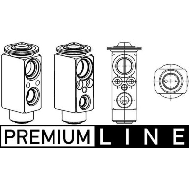 AVE 68 000P Expansionsventil, Klimaanlage BEHR *** PREMIUM LINE ***