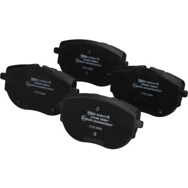 Valeo | Bremsbelagsatz, Scheibenbremse | 302547A