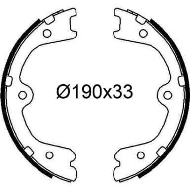Valeo | Bremsbackensatz | 564309