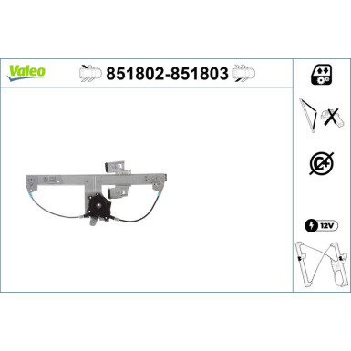 Valeo | Fensterheber | 851802