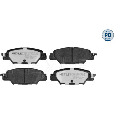 Meyle Bremsbelagsatz, Scheibenbremse MEYLE-PD: Advanced performance and design 025 223 3214/PD