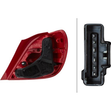 Hella | Heckleuchte | 2VA 354 673-011