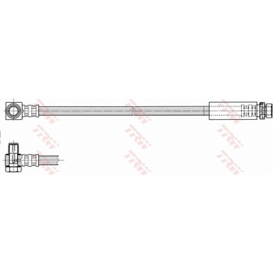 TRW | Bremsschlauch | PHD475