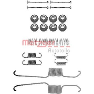 105-0003 Zubehörsatz, Bremsbacken
