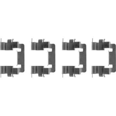 BOSCH Zubehörsatz, Scheibenbremsbelag 1 987 474 390