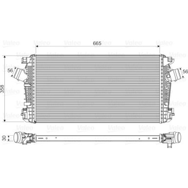 818567 Ladeluftkühler 818567 Ladeluftkühler