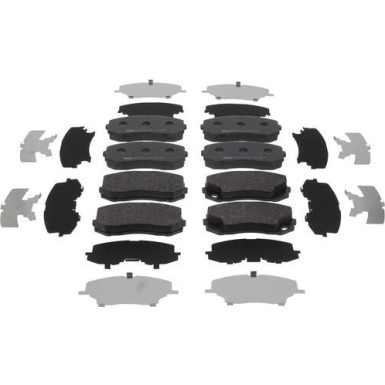 Ferodo | Bremsbelagsatz, Scheibenbremse | FVR4314 Ferodo | Bremsbelagsatz, Scheibenbremse | FVR4314