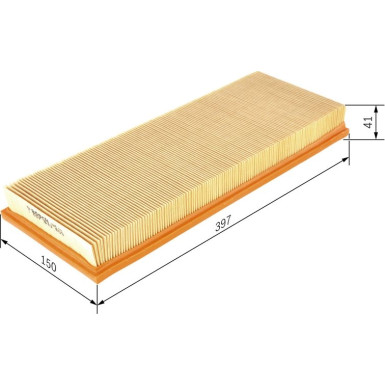 BOSCH 1 457 433 609 Luftfilter BOSCH 1 457 433 609 Luftfilter