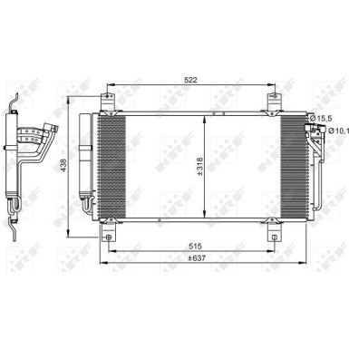 35949 Kondensator, Klimaanlage EASY FIT