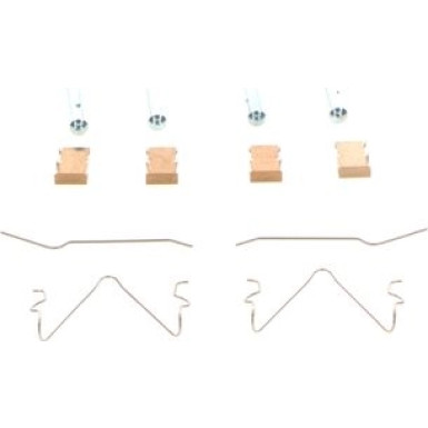 BOSCH | Zubehörsatz, Scheibenbremsbelag | 1 987 474 358