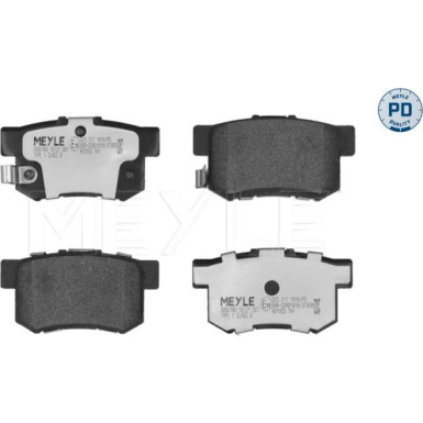 025 217 1914/PD Bremsbelagsatz, Scheibenbremse MEYLE-PD: Advanced performance and design.