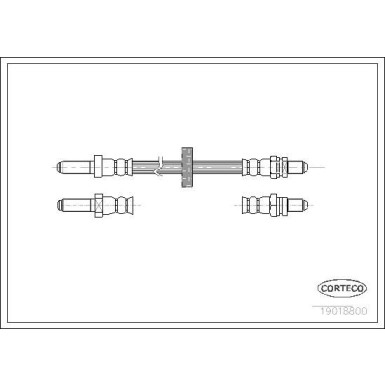19018800 Bremsschlauch