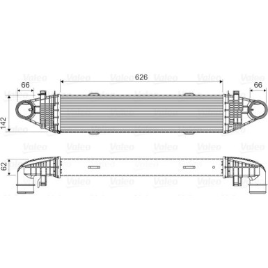 818617 Ladeluftkühler 818617 Ladeluftkühler