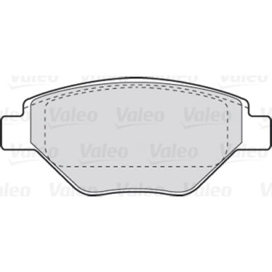 Valeo | Bremsbelagsatz, Scheibenbremse | 301557