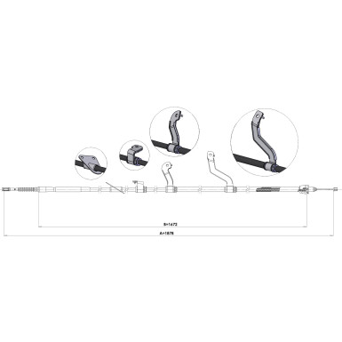 17.6074 Seilzug, Feststellbremse