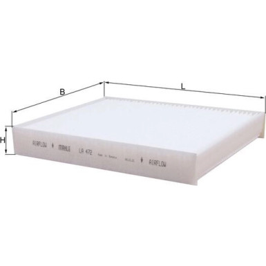 LA 472 Filter, Innenraumluft