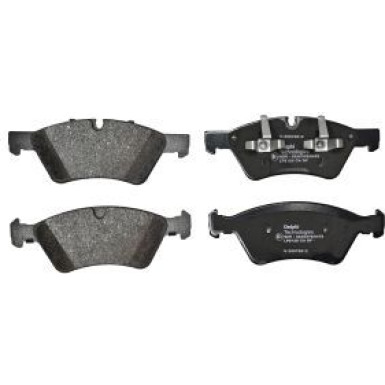 Delphi Bremsbelagsatz, Scheibenbremse LP2125