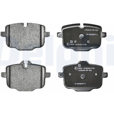 LP2246 Bremsbelagsatz, Scheibenbremse