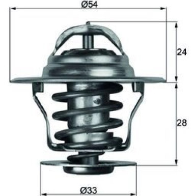 TX 11 87D Thermostat, Kühlmittel
