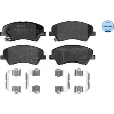 Meyle Bremsbelagsatz, Scheibenbremse MEYLE-ORIGINAL: True to OE 025 222 2818
