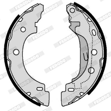 Ferodo | Bremsbackensatz | FSB583