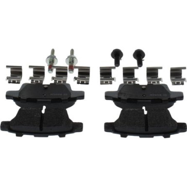 BOSCH | Bremsbelagsatz, Scheibenbremse | 0 986 494 622