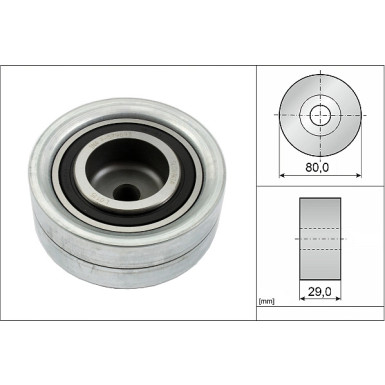 532 0111 10 Umlenk-/Führungsrolle, Zahnriemen