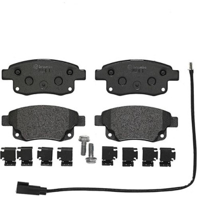 P 24 066 Bremsbelagsatz, Scheibenbremse PRIME LINE