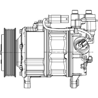 Mahle | Kompressor, Klimaanlage | ACP 600 000P