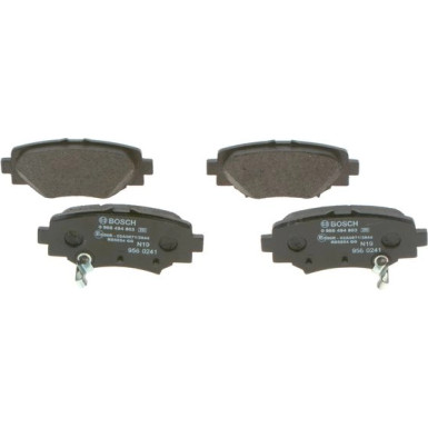 0 986 494 803 Bremsbelagsatz, Scheibenbremse