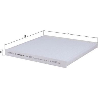 LA 635 Filter, Innenraumluft LA 635 Filter, Innenraumluft
