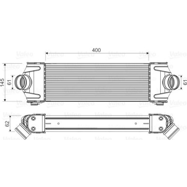 818550 Ladeluftkühler 818550 Ladeluftkühler