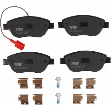 GDB1655 Bremsbelagsatz, Scheibenbremse COTEC