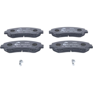 13.0460-5691.2 Bremsbelagsatz, Scheibenbremse