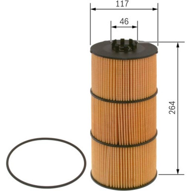 BOSCH F 026 407 192 Ölfilter BOSCH F 026 407 192 Ölfilter