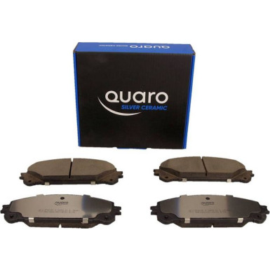 Bremsbelagsatz, Scheibenbremse QUARO SILVER CERAMIC QP4019C