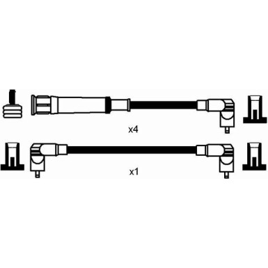 0575 Zündleitungssatz