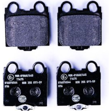 8DB 355 011-591 Bremsbelagsatz, Scheibenbremse