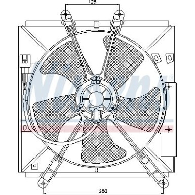85330 Lüfter, Motorkühlung