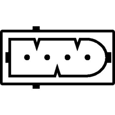 6DF 007 666-001 Bremslichtschalter