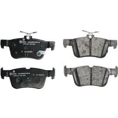 Delphi Bremsbelagsatz, Scheibenbremse LP3151