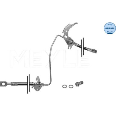 614 525 0010 Bremsschlauch MEYLE-ORIGINAL: True to OE.